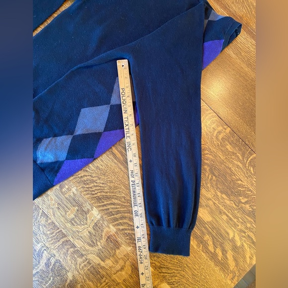 Men's cotton and cashmere knitted sweater - Picture 5 of 8